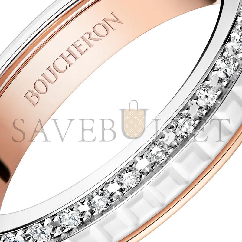 B0vcher0n quatre white ring jal00237